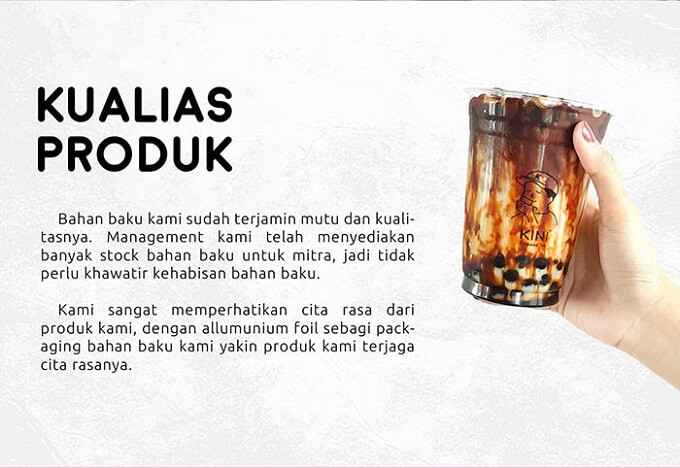 gambar waralaba minuman cheese tea