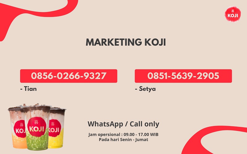 kontak marketing koji choco