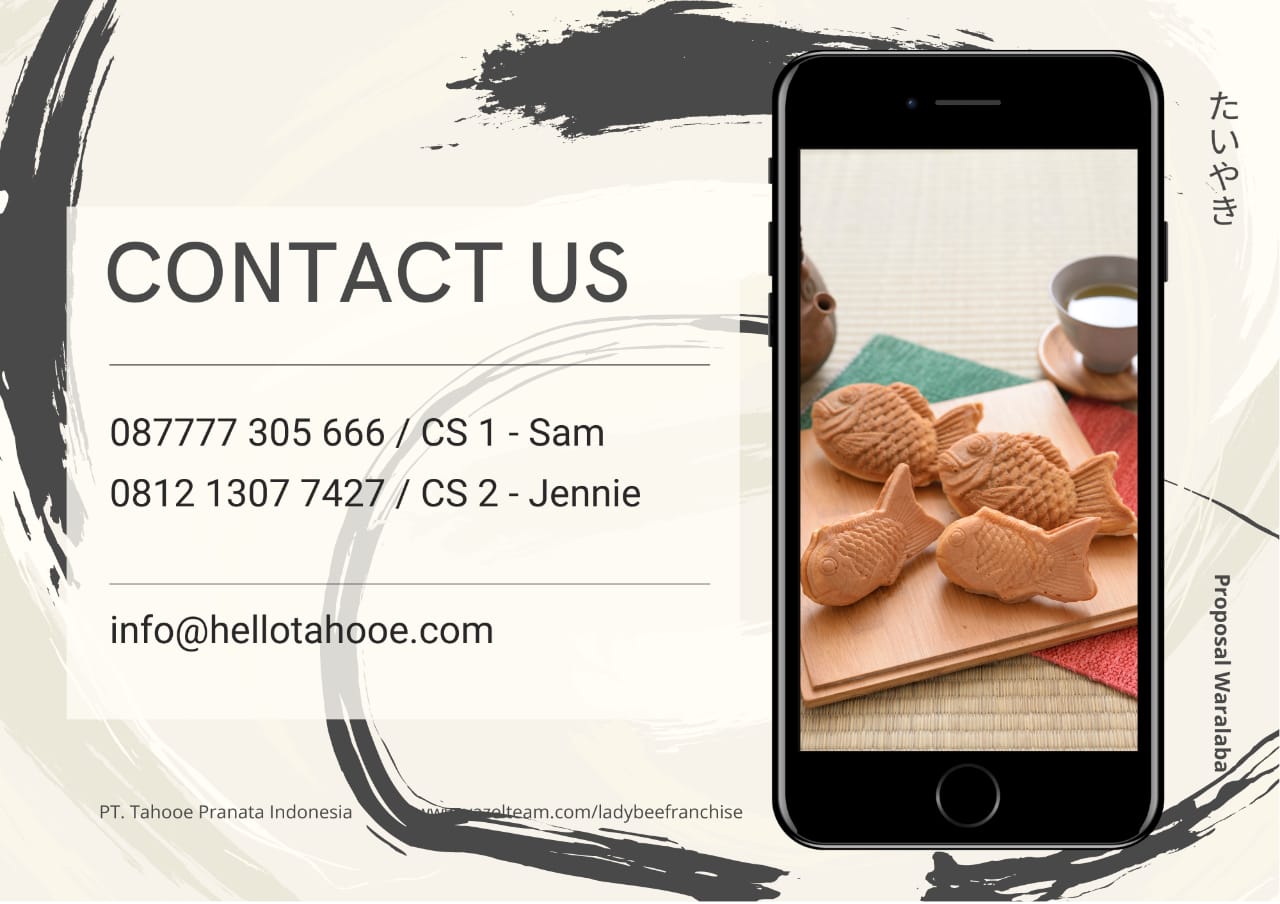 kontak waralaba Ladybee Taiyaki