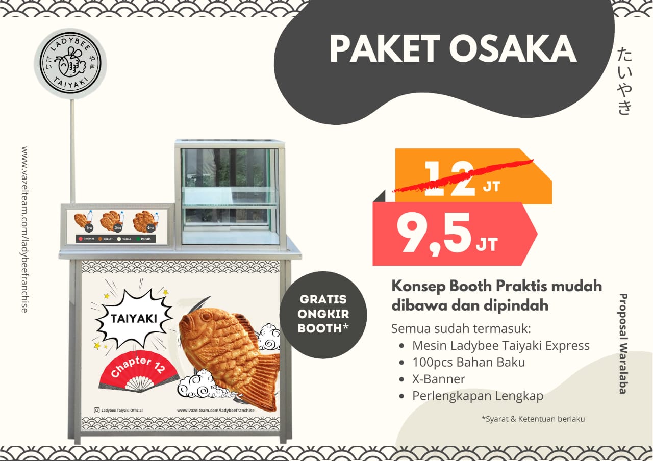 paket osaka waralaba makanan jepang