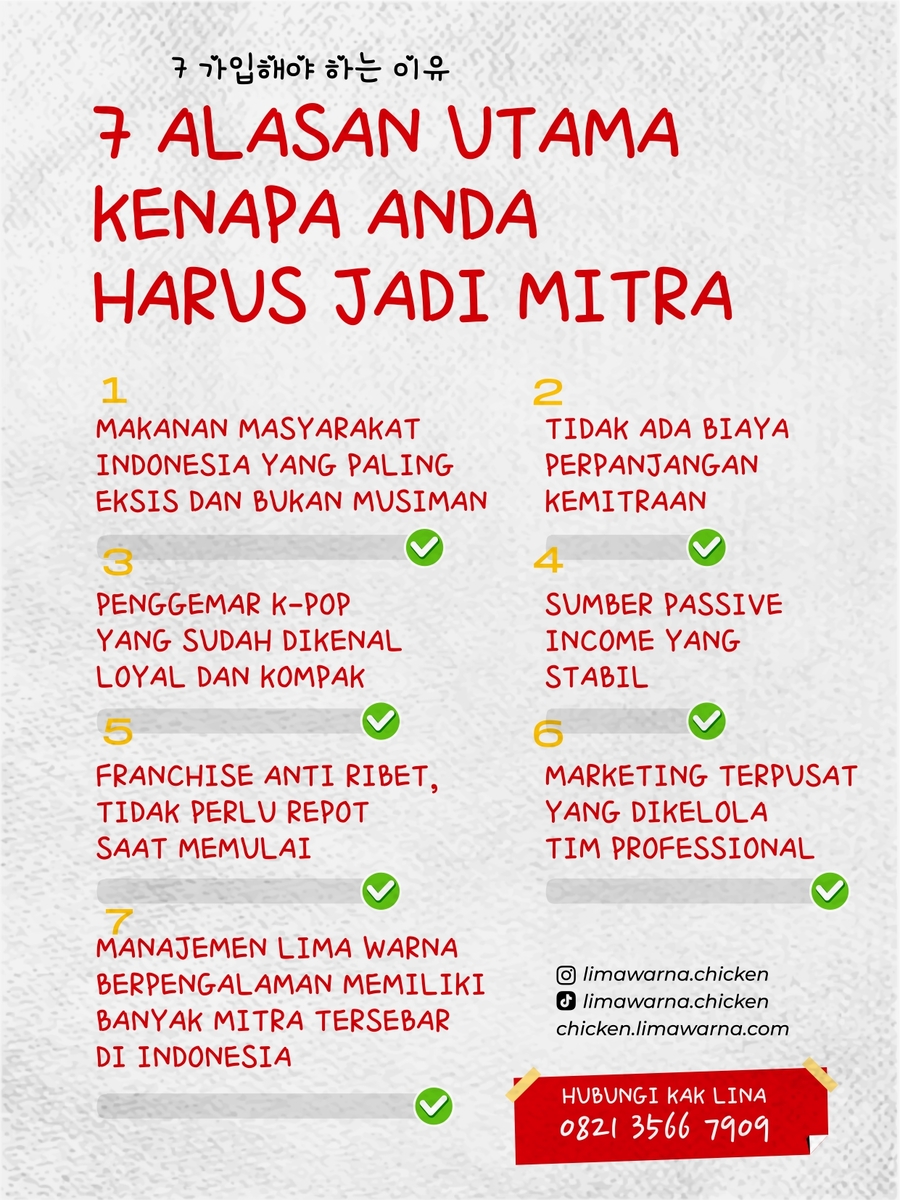 alasan utama kenapa harus gabung liwa chicken