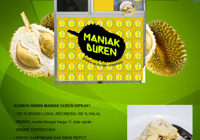 3 peluang usaha franchise maniak duren