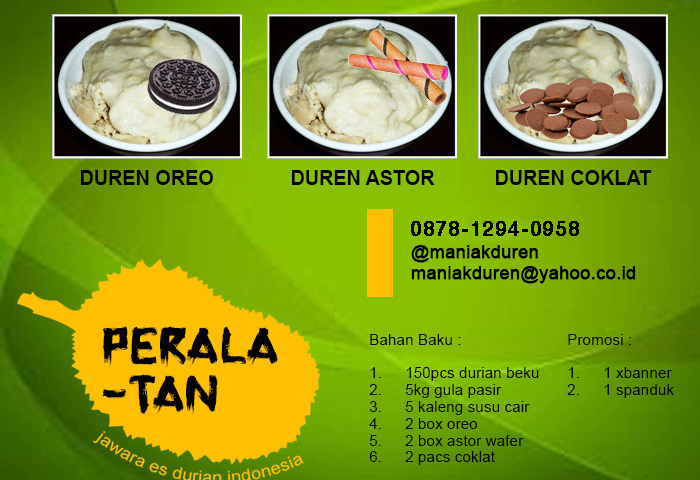 5 peluang usaha franchise maniak duren