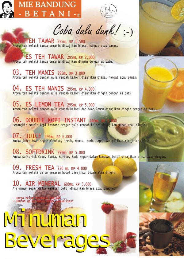 7 franchise waralaba mie bandung betani