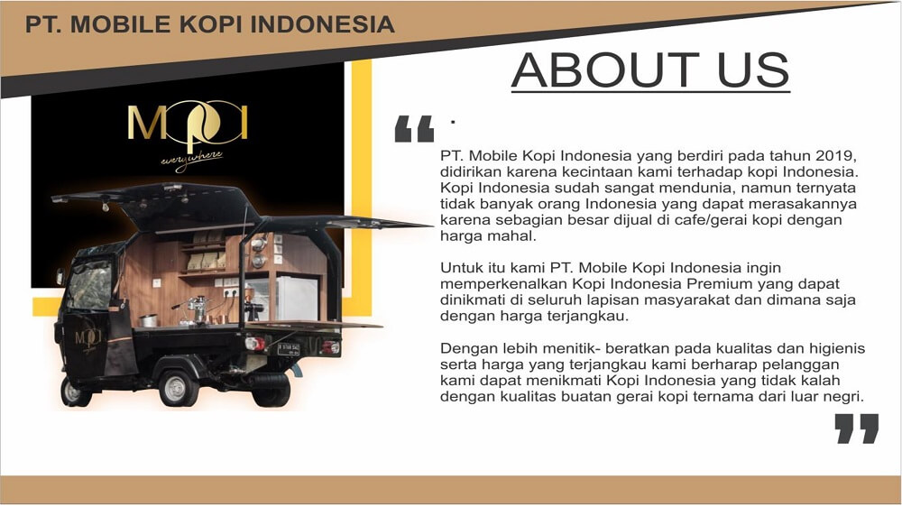 tentang mobile kopi