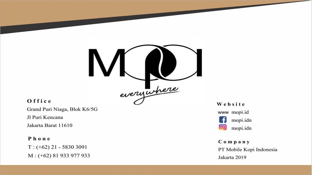kontak franchise mopi mobile kopi