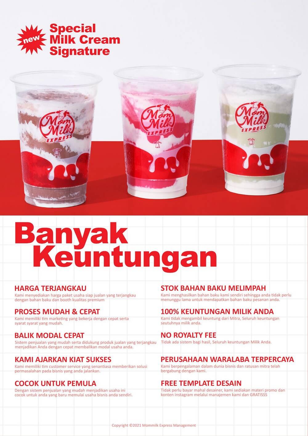 3 kelebihan waralaba minuman mommilk