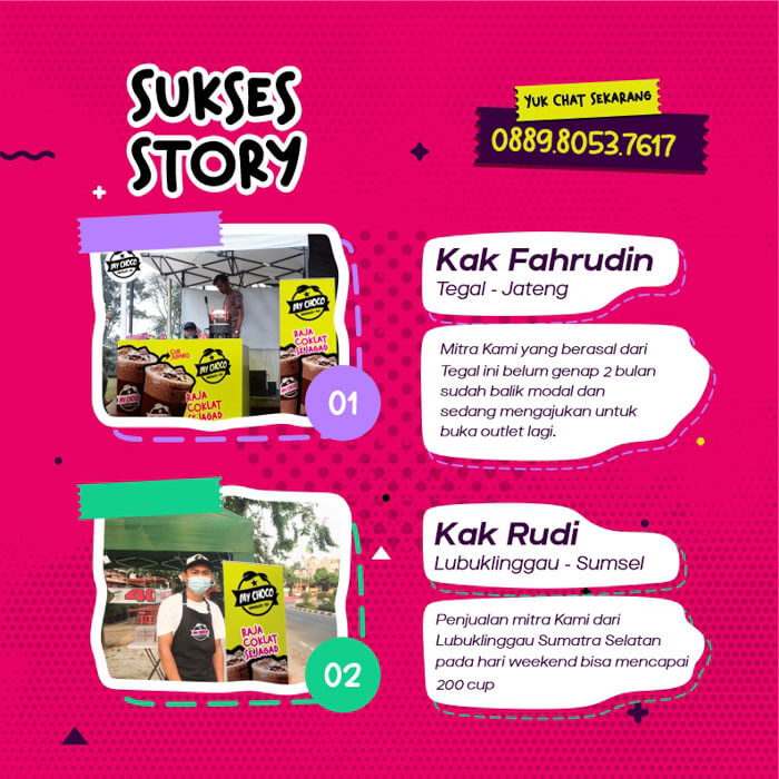 pelanggan franchise my choco