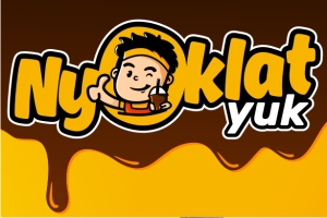 logo franchise minuman coklat nyoklat yuk nyoklatyuk