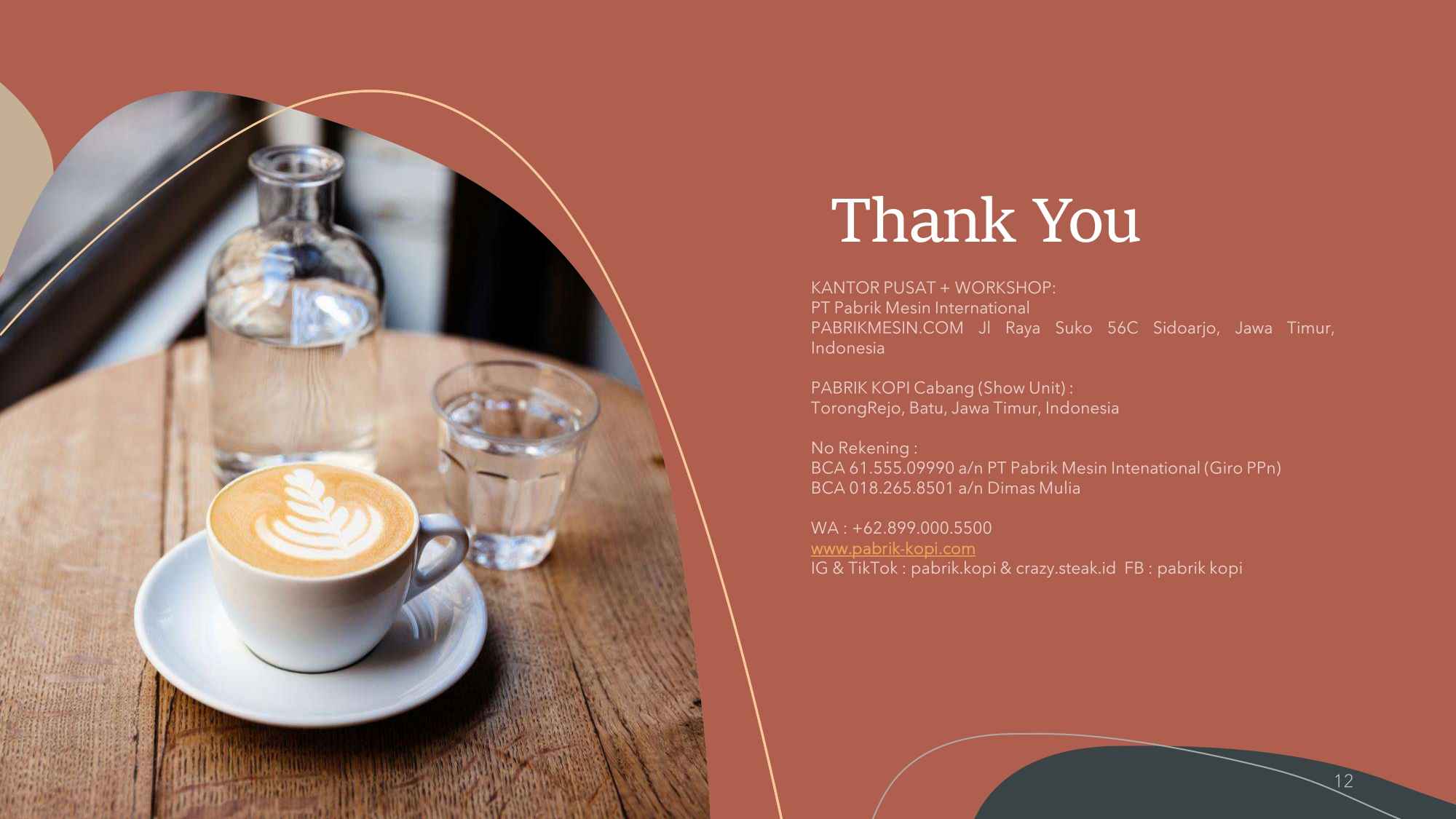 12 PROPOSAL BUSINESS PABRIK KOPI 2025