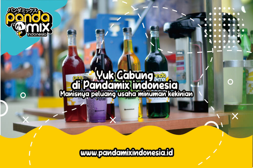 franchise minuman kekinian pandamix 