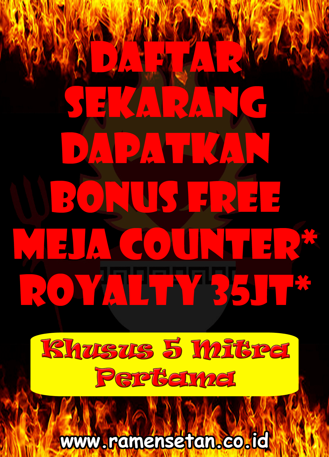 12 peluang usaha franchise ramen setan