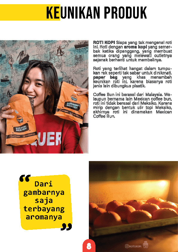 keunikan produk ropi 9