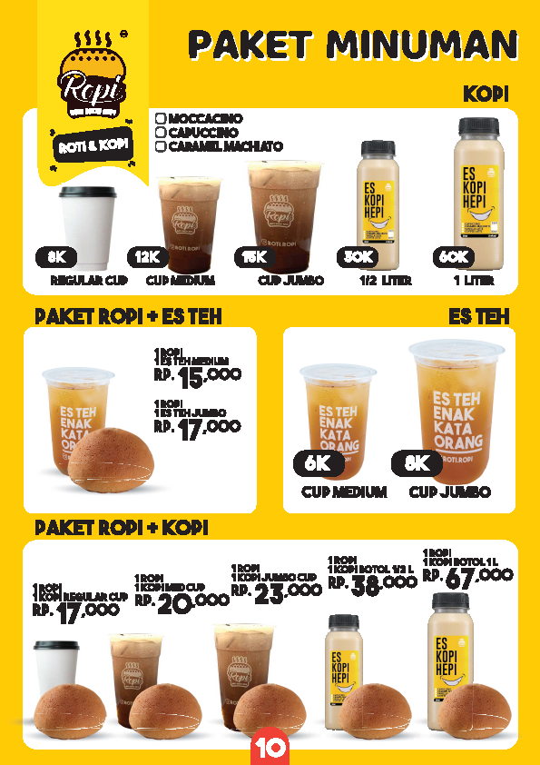 paket minuman ropi 11