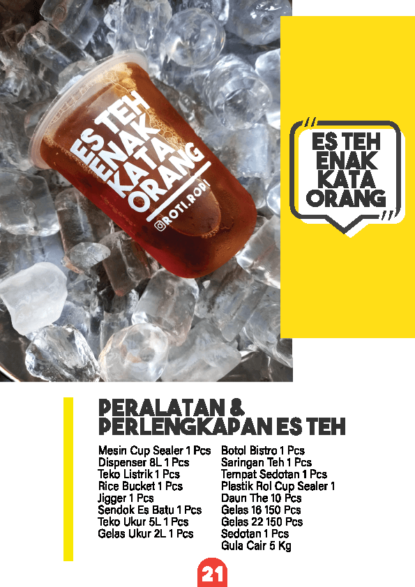 peralatan es teh ropi 22
