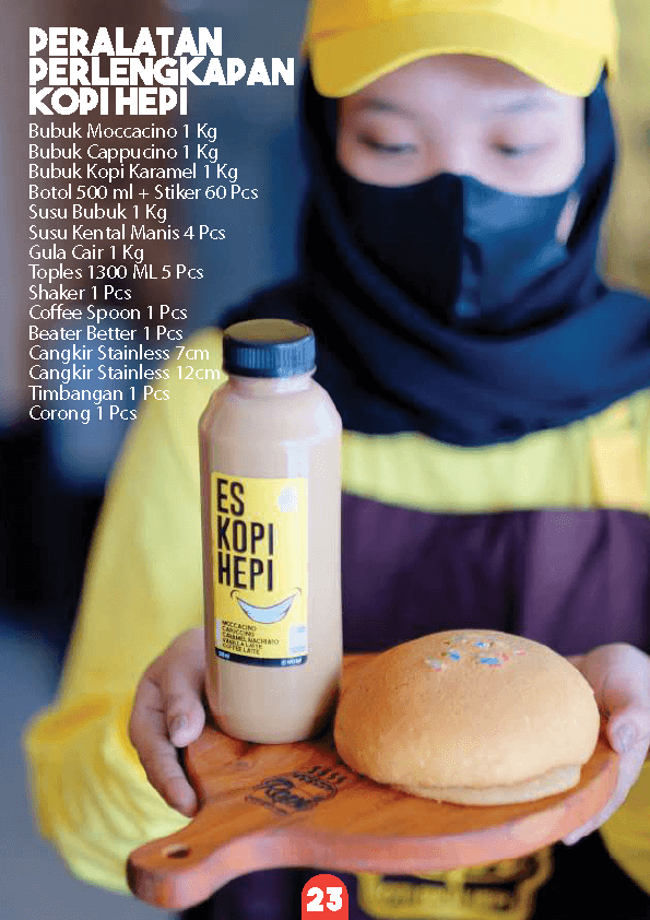 peralatan perlengkapan kopi hepi ropi 24