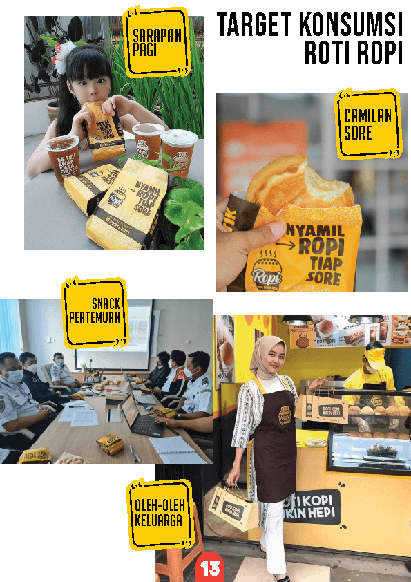 target konsumen ropi 14