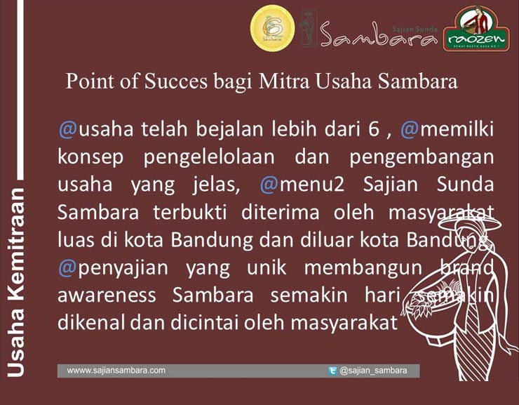 13 peluang usaha franchise waralaba sajian sunda sambara