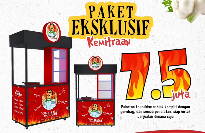 gambar paket franchise seblak kang dana 2