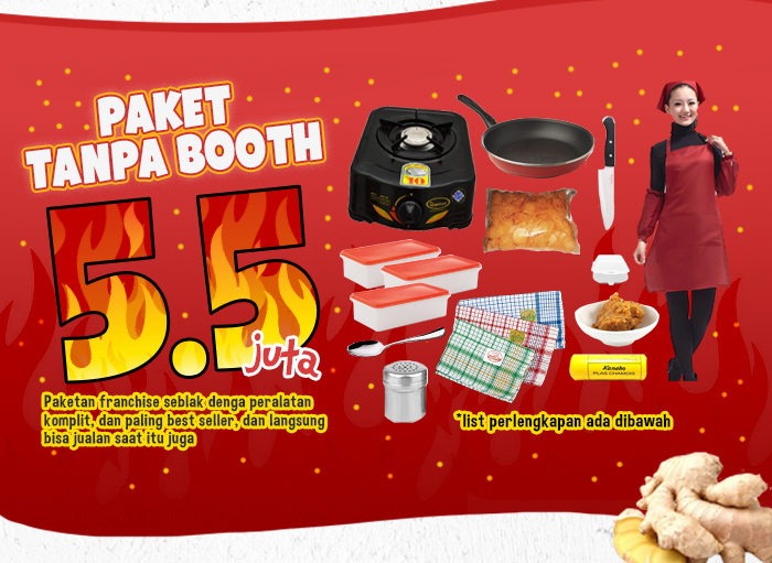 gambar paket waralaba seblak kang dana 3