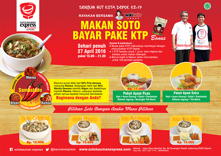 2 peluang usaha franchise soto kauman express soto depok asli kudus