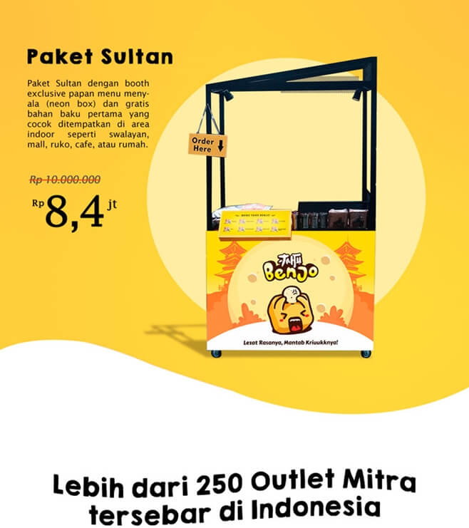 paket booth makanan murah
