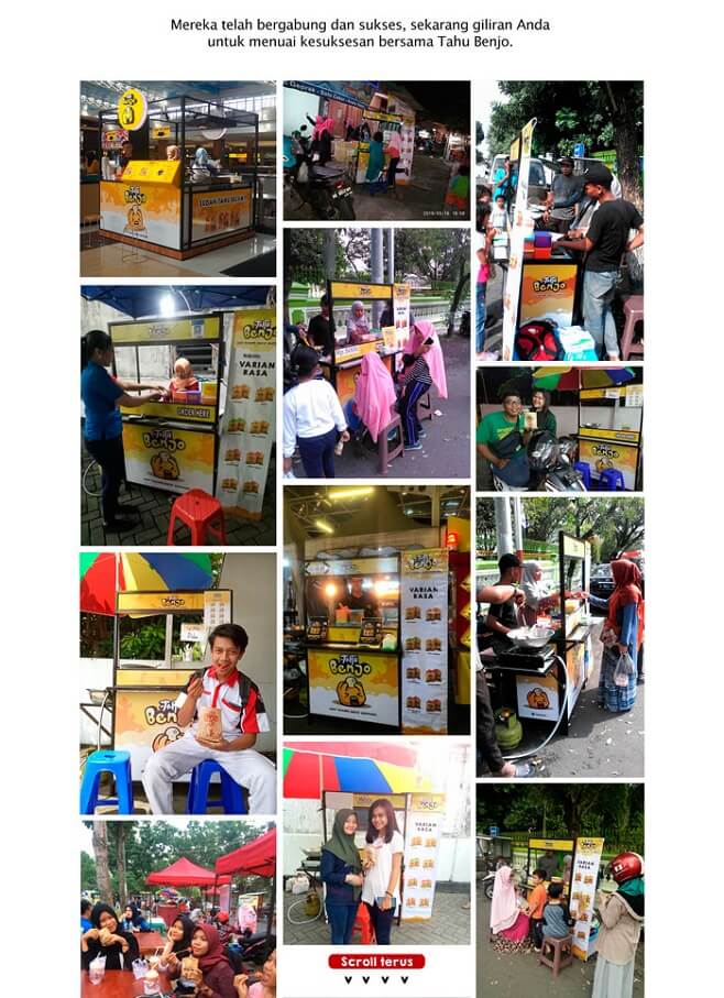 pelanggan tahu benjo