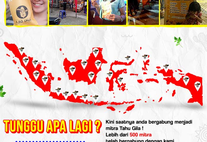 16 peluang usaha franchise tahu gila