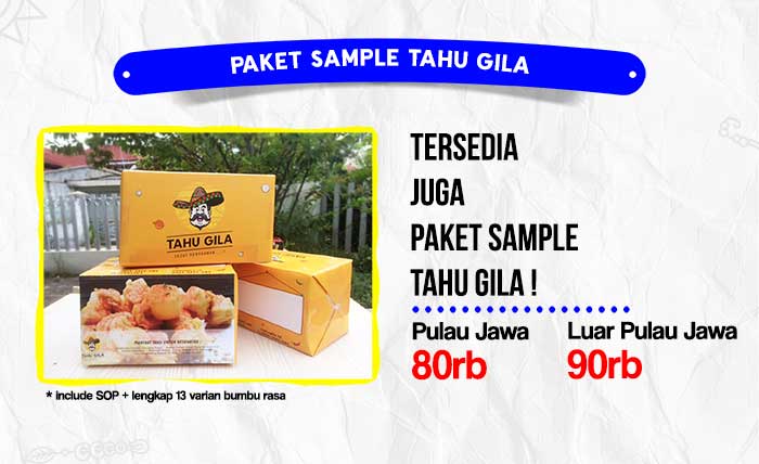 38 peluang usaha franchise tahu gila