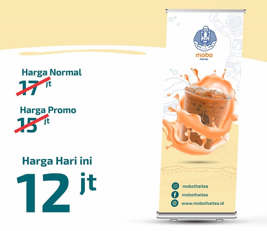 gambar paket waralaba thai tea mobo