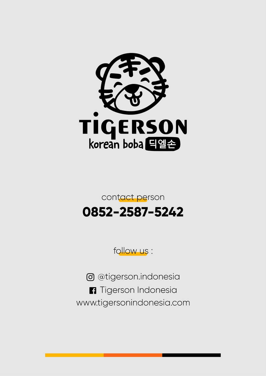 kontak tigerson boba indonesia