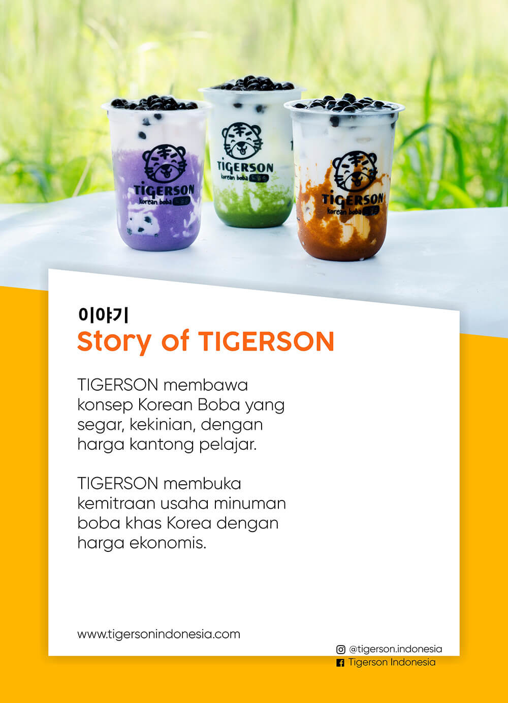 tentang tigerson boba