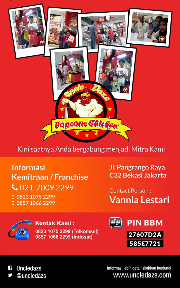 5 peluang usaha uncledazs ayam goreng