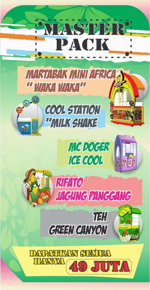 15 franchise peluang usaha martabak mini africa waka waka
