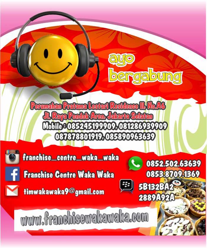 8 franchise peluang usaha martabak mini africa waka waka