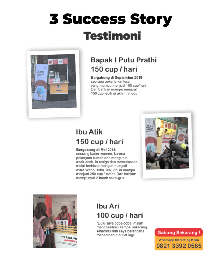 testimoni mitra wano