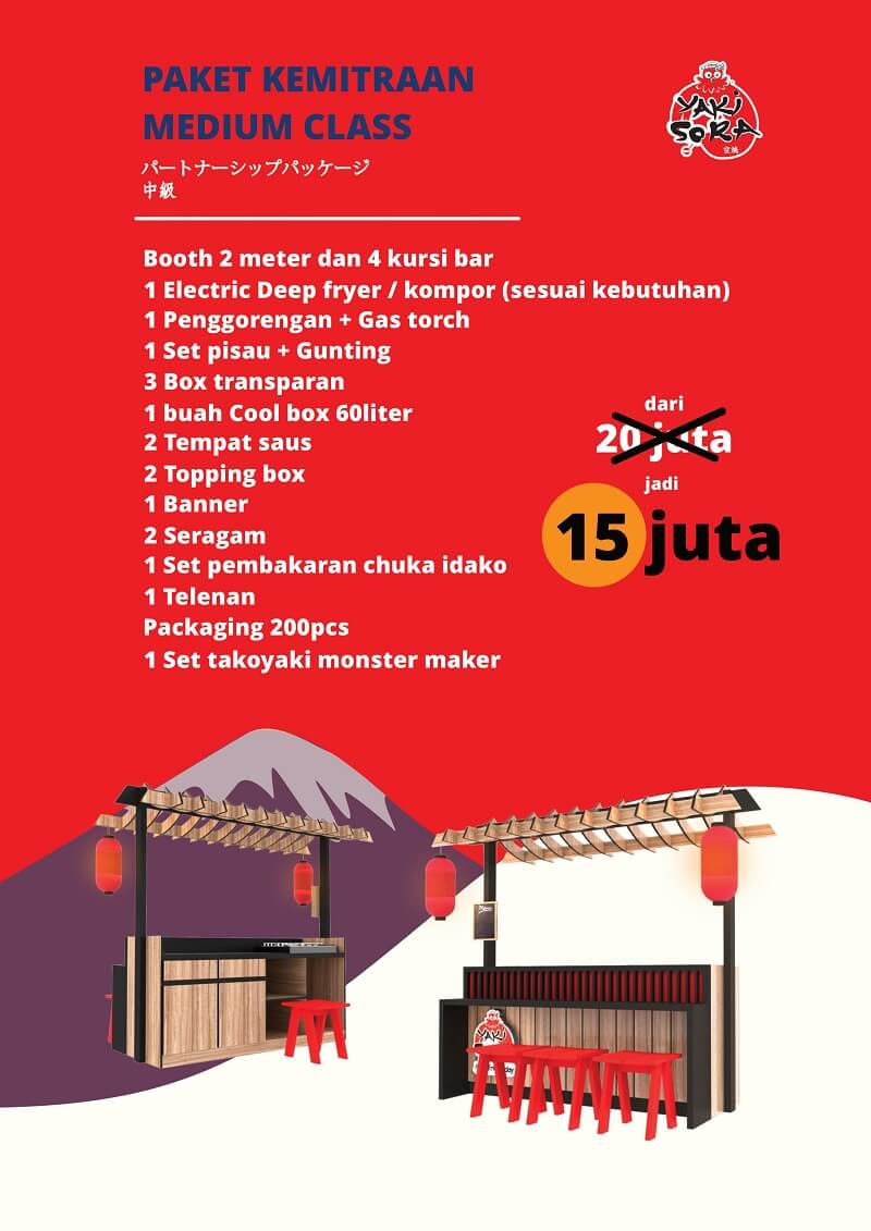 paket usaha makanan jepang